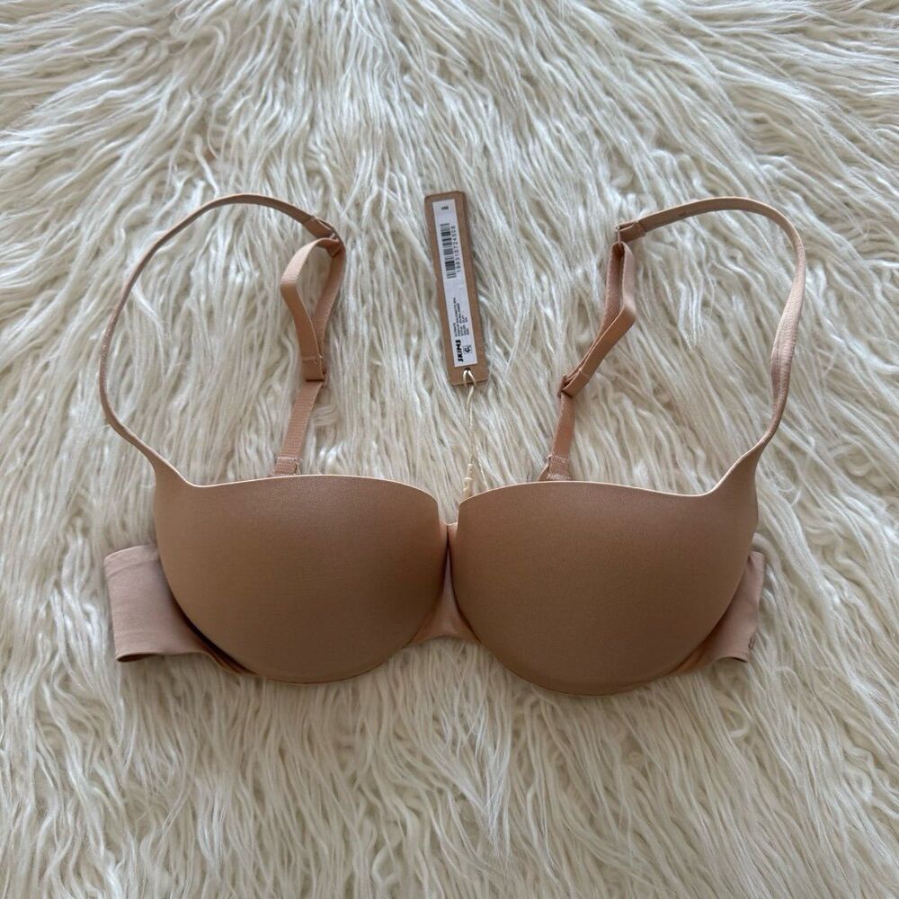 Skims Ultimate Balconette Push Up Bra Clay Size 32A